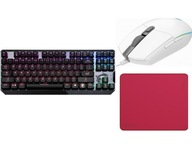 KLAWIATURA PRZEWODOWA MSI Vigor GK50 Low Profile TKL US + MYSZKA 8000DPI +