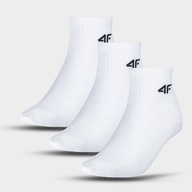 4F (36-38) Detské ponožky Biela