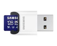 Karta SDm 128 GB Samsung PRO+ i czytnik ( 2023 )