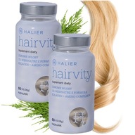 HAIRVITY 2x witaminy Halier 60 kaps KOMPLEKS na wypadanie włosów dla kobiet