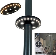 OSVETLENIE POD ZÁHRADNÝ SLNEČNÍK LAMPA LED BALKÓN