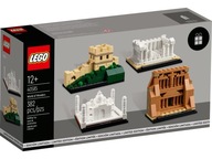 Zestaw klocków LEGO Architecture 40585 Świat cudów 4 zestawy w 1