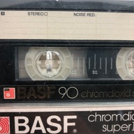 Kaseta - Kaseta magnetofon BASF CHROMDIOXID SUPER II 90