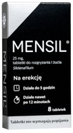 MENSIL 25 mg 8 tabletek S.N. 011023 D.W. 31,03,2026 r