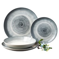 6 SZEMÉLYES AMBITION MOSOGATÓGÉPHEZ KERÁMIA TÁNYÉR SZETT