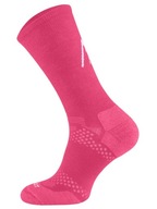 Skarpety BLACK PEAK LIGHT wełna merino Fuxia 35-38