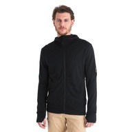 Bluza trekkingowa męska icebreaker Merino 260 Quantum IV black L