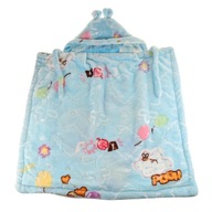 Plášťová pončo bunda s kapucňou pre novorodencov