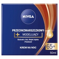 NIVEA PROTI VRÁSKAM+ NOČNÝ KRÉM 65+ 50 ML