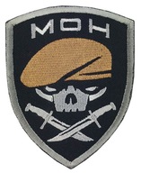 Naszywka na rzep Medal of Honor MORALE PATCH Skull