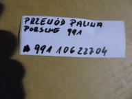 perfect condition fuel line PORSCHE 991 1