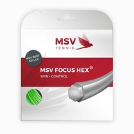 Tenisový výplet MSV Focus Hex set.12 m. green 1,23 mm