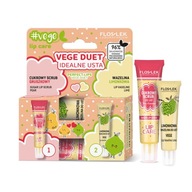 vege lip care VEGE DUET Idealne usta (Cukrowy scrub + wazelinka) - Floslek