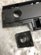 mřížka nárazníku levý předek VW T6 7E0807489C