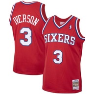 Tričko pre basketbal Allen Iverson Philadelphia 76ers