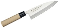 Japoński nóż do mięsa Deba Satake 15,5 cm drewno magnoliowe