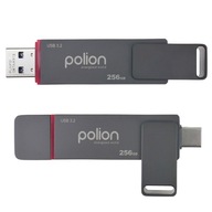 Ultra szybki 256GB | 560MB/s | USB 3.2 pendrive pamięć POLION dual USB-C+A
