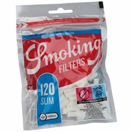 Filtry do skrętów Smoking Classic slim 120 szt