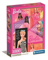 Clementoni Puzzle Compact Barbie 1000 dielikov.