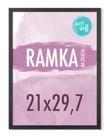 RAMKA A4 Ramka na zdjęcia A4 21x30 Ramki na zdjęcie 21x30 czarna dyplom MDF