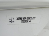 trunk door cover boot MERCEDES W204 COUPE C149 149