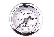 Indikátor tlaku paliva Aeromotive 0-100psi, 1/8 NPT