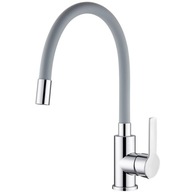 SZÜRKE KONYHAI MOSDÓ CSAPTELEP FLEXIBILIS KIFOLYÓCSŐ FLEX ÁLLÓ CSAPTELEP