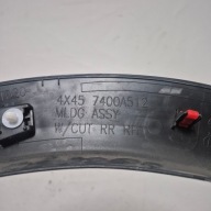 MITSUBISHI ECLIPSE CROSS 18-> moulding cap right rear part