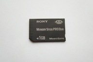 Karta pamięci MEMORY STICK PRO DUO SONY 1 GB Magic Gate