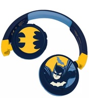 Skladacie slúchadlá Batman 2 v 1 Bluetooth a káblové s ochranou hlavy