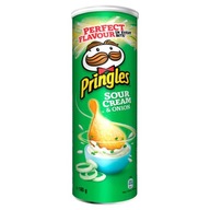 Pringles Sour Cream chipsy 165g