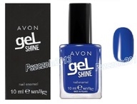 AVON Gel Shine Lakier paznokci żelowy jak hybryda 7 dni ALL ABOUT THE BLUE