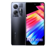 Smartfón Infinix HOT 30 5G 128 MB / 4 GB 5G čierny + Hybridné sklo apgo nepraská. pre univerzálne