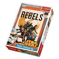 Puzzle Trefl Star Wars Wojownicy Rebelii 60 el.