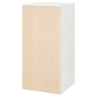IKEA SMASTAD PLATSA Skriňa biela breza 60x57x123cm