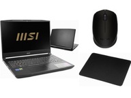 Laptop MSI 15.6 Intel Core i7 16GB + STYLOWA MYSZKA + PODKŁADKA