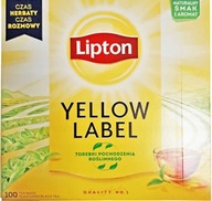 Lipton Yellow Label 100 torebek ekspresowych