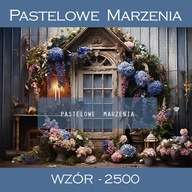 Tło fotograficzne materiałowe t_2500 - Pastelowe Marzenia