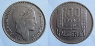 9595. ALGIERIA (FRANCUSKA) 100 FRANKÓW, 1950