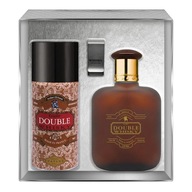 WHISKY SET DOUBLE EDT 100ML+MON CLIP+DEO 150ML