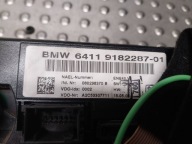 PANEL Bedienteil des lüfters klimaanlage 9182287 BMW E87 E90 E91 E92