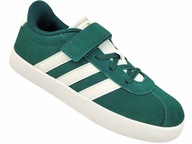 ADIDAS VL COURT SAMBA ID9151 BUTY DZIECIĘCE TRAMPKI TENISÓWKI ZIELONE RZEP