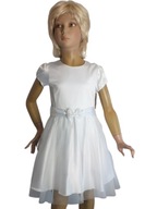 Sukienka tiulowa biała na Jasełka i inne okazje rozmiar 104.