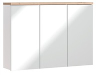 Szafka z lustrem 100cm do łazienki BALI WHITE 845