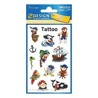 Tetovanie piráti Avery Zweckform 56683
