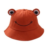 Hla-Očarujúca žaba klobúk typu Bucket, klobúk vy