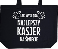 NAJLEPSZY KASJER torba zakupy prezent