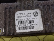 FIAT PANDA II 1.2 control unit of the engine 51903154