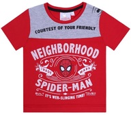 Chlapčenské tričko Spider Man 104 cm