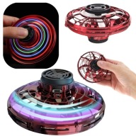 Repülő Spinner Világító Bumeráng Mini UFO LED Drón Gyerekeknek Világít